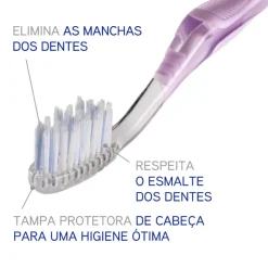 Elgydium Whitening Escova de Dentes Branqueamento Média