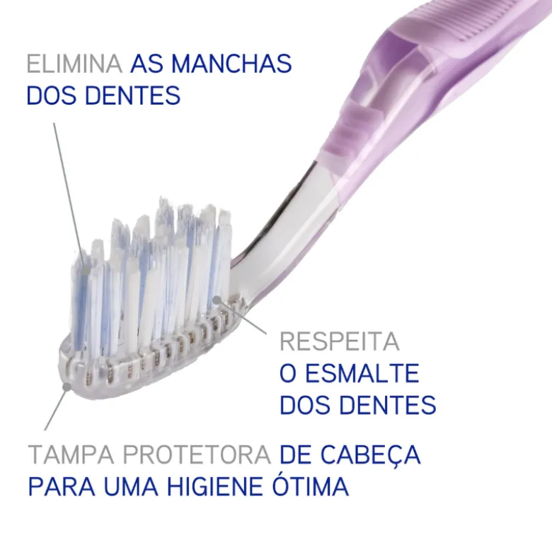 Elgydium Whitening Escova de Dentes Branqueamento Média
