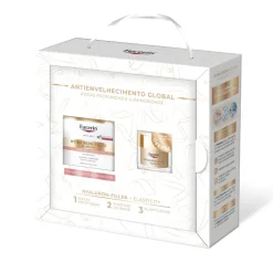 Eucerin Coffret Natal Hyaluron-Filler Elasticity | Creme Dia Rose SPF30 + Creme Noite