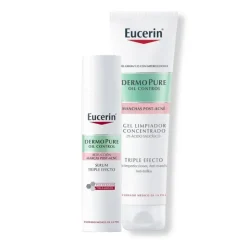 Eucerin Dermopure Sérum Triplo Efeito + Gel de Limpeza Concentrado 50% Desconto