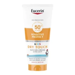 Eucerin Sun Kids Gel-Creme Toque Seco SPF50+ 200ml | Protetor Solar Infantil Antiareia