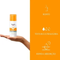 Eucerin Sun Oil Control Gel-Creme FPS50+ 50ml | Pele Acneica