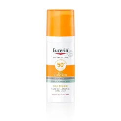 Eucerin Sun Oil Control Gel-Creme FPS50+ 50ml | Pele Acneica