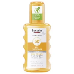 Eucerin Sun Protection Oil Control Spray Transparente Toque Seco FPS 50+ 200ml