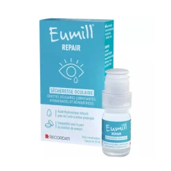 Eumill Repair Dry Eye Colírio 10ml | Olhos Secos e Irritados | Hidratação Intensa e Reparação Ocular