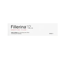 Fillerina 12HA Densifying-Filler Creme Noite Grau 5 50ml | Regeneração com Efeito Filler