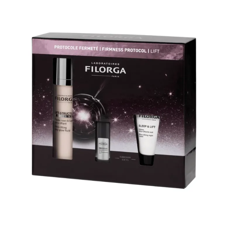 Filorga Coffret Natal 2025 Lift | Fluido Dia + Sérum + Creme Noite