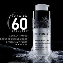 Filorga Optim-Eyes Cryo Fluido Olhos 15ml | Anti-Inchaço + Olheiras 60 Segundos - Sem perfume