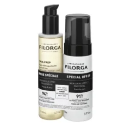 Filorga Skin-Prep Óleo Desmaquilhante + Mousse Limpeza Enzimática