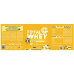 Gold Nutrition Total Whey Baunilha 800g