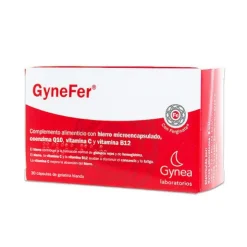 GyneFer 30 Cápsulas | Suplemento de Ferro de Última Geração