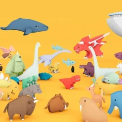 Halftoys Construção Magnética Hipopótamo | Brinquedo Educativo Anatomia | A Partir de 3 Anos