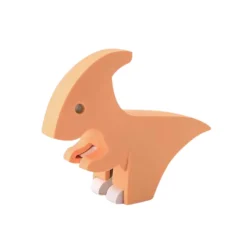 Halftoys Construção Magnética Parassauro | Brinquedo Educativo Anatomia Animal | 3+ Anos