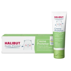 HALIBUT Muda Fraldas Creme Protetor 50g | Para Prevenir a Assadura da Fralda