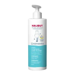 HALIBUT Muda Fraldas Linimento 200ml | Limpeza e Proteção Contra Assaduras