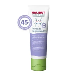HALIBUT Muda Fraldas Pomada Regeneradora 45ZN 50g | Para Peles Sensíveis ou Atópicas