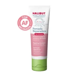 HALIBUT Muda Fraldas Pomada Reparadora 50g | Tratamento de Assadura da Fralda
