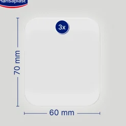 Hansaplast Pensos Second Skin Protection XL | 3 Pensos 6 x 7cm