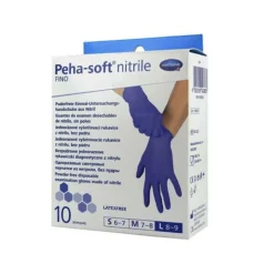 Hartmann Peha-Soft Luva Exame Nitrilo Fino Tam.L x10