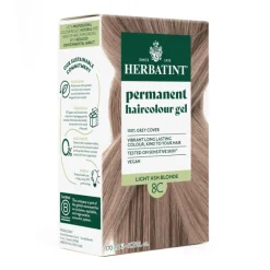 Herbatint 8C Louro Claro Cinza | Louro Platinado | Neutraliza Amarelos Intensos
