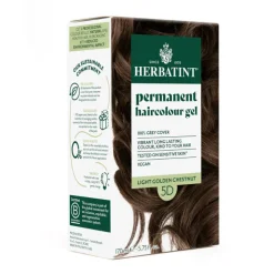 Herbatint 5D Castanho Claro Dourado | Coloração Cabelo Sem Amoníaco | Reflexos Dourados Solares