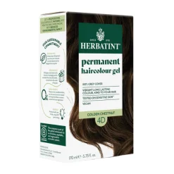 Herbatint 4D Castanho Dourado | Coloração Cabelo Sem Amoníaco