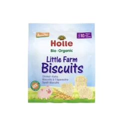 Holle Bio Biscoitos Trigo Espelta Animais Da Quinta 100g +10M