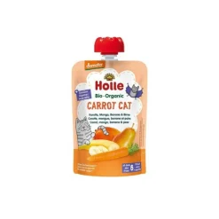 Holle Bio Carrot Cat Puré Frutos 100g +6M