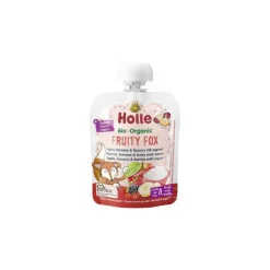 Holle Bio Fruity Fox Saqueta De Iogurte E Frutos 85g +8M