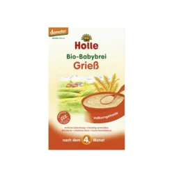 Holle Bio Papa de Sêmola de Trigo Orgânico 250g +4M