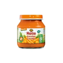 Holle Bio Puré Cenoura +5M 125g