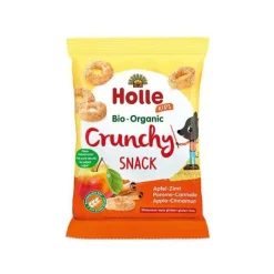 Holle Bio Snack Crocante Com Maçã E Canela 25g +3A
