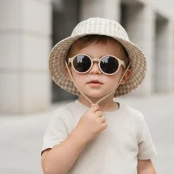 Horizane Sunset Pack Óculos + Chapéu UV Bebé 0-2 Anos Bege