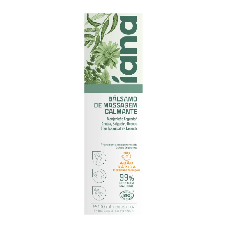 IANA Bálsamo Massagem Calmante 100ml