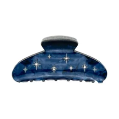 Invisibobble CLIPSTAR Mola de Cabelo Eclipse Nightfall | Mola com Pedras Brilhantes e Glitter