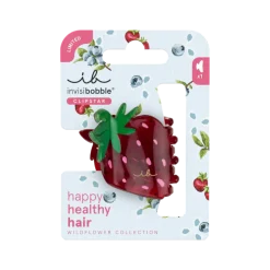 Invisibobble Gancho Morango Clipstar M Wildflower Berry Brighter | Gancho tamanho Médio