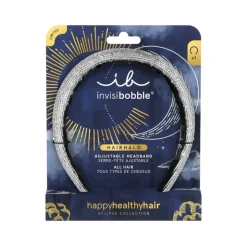 Invisibobble HAIRHALO Eclipse Stardust Crown | Arco de Cabelo Brilhante com Glitter