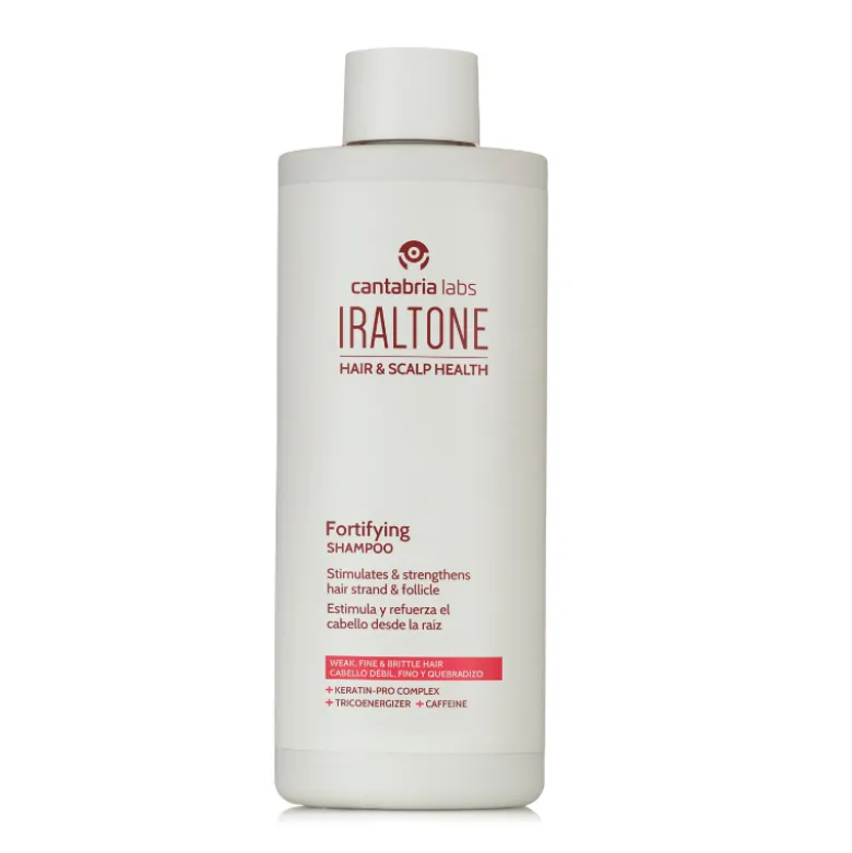 Iraltone Champô Fortificante 400ml | Favorece Crescimento | Reforça Cabelos Finos e Frágeis
