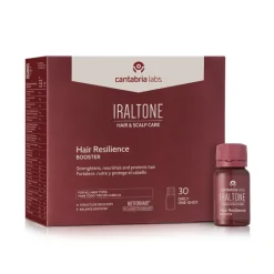 Iraltone Hair Resilience Booster 30 Frascos | Suplemento para Cabelo Forte, Denso e Resiliente