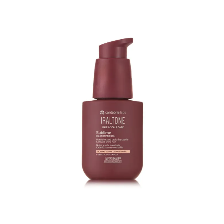 Iraltone Sublime Repair Oil 50ml | Óleo Reparador para Cabelo Danificado e Seco