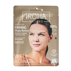 Iroha Firming Anti-Aging Máscara Facial | Ação anti-rugas e uniformizadora