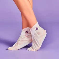 Iroha 2 Meias Peeling e Esfoliantes Pés Lavanda | Pés macios, lisos e renovados