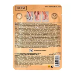 Iroha Repair 2 Meias Máscara para Pés | Pêssego e Manteiga de Karité