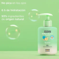 Isdin Babynaturals Gel Champô 200ml | 93% Natural, Não Pica os Olhos