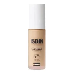 ISDIN Coverage SPF50+ 1.0 Pearl 30g | Base de Maquilhagem com Proteção Solar