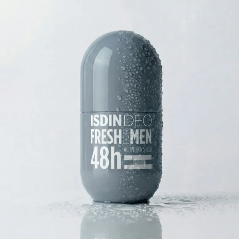ISDIN Deo Fresh Men Roll-On 50ml | Antitranspirante Homem 48H Sem Álcool