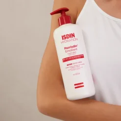 Isdin Psorisdin Emoliente Loção Diária 500ml | Hidratação para Pele com Psoríaseml | Combate a Queda de Cabelo