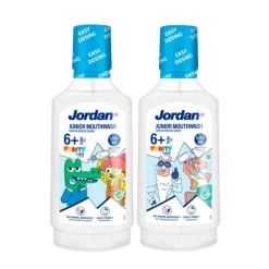 Jordan Junior Elixir Bucal Fruity 6A+ 500ml | Flúor Sem Álcool