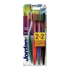 Jordan UltimateYou Medium Escovas de Dentes Pack x4