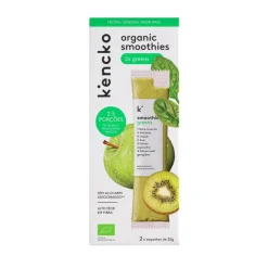 Kencko Smoothie BIO Greens 2x22g | Batido Vitamina C + Fibra